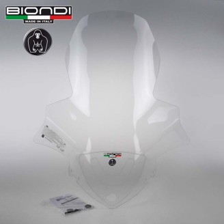 PARABREZZA CLUB KYMCO G-DINK125 12, ATTACCHI COMPRESI  BIONDI