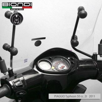 KIT ATTACCHI PIAGGIO TYPHOON50 2T 13- HP Power Iron 50 2T 11- BIONDI