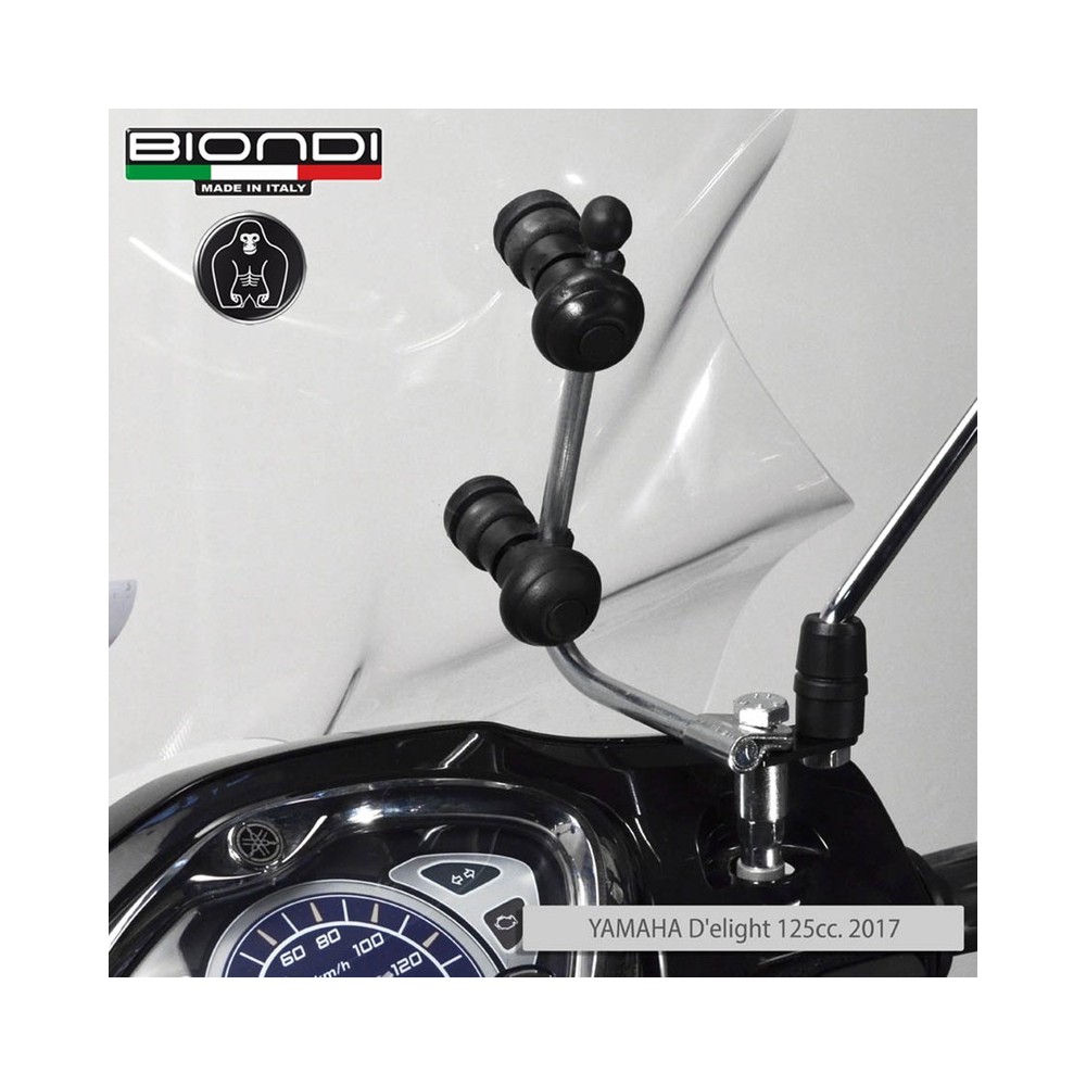 KIT ATTACCHI YAMAHA DELIGHT 17 Yamaha D'Elight 125 17- BIONDI