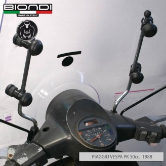 KIT ATTACCHI COSA PER GL Vespa PK 50/100/125 S 82-90 BIONDI