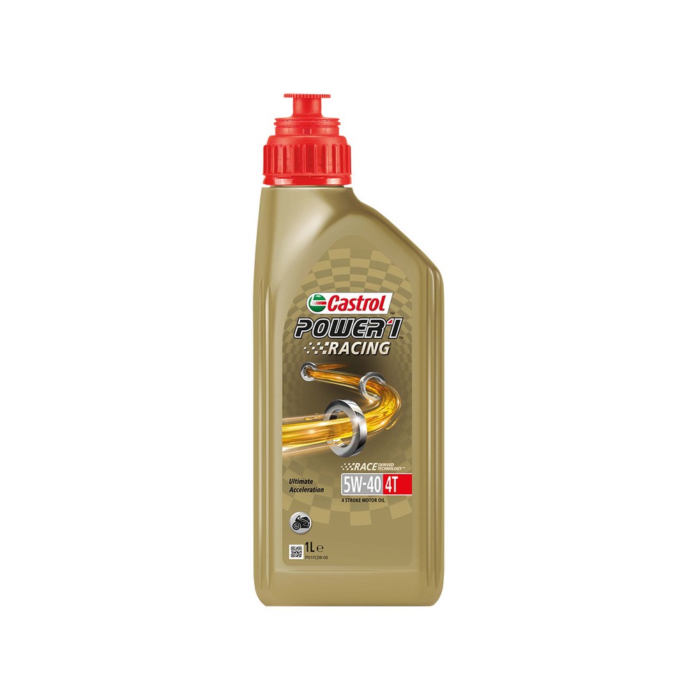 POWER 1 RACING 4T 5W-40 1L H FV  CASTROL