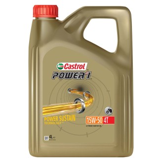 POWER 1 4T 15W-50 4L HUJ  CASTROL