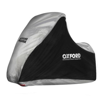 COPRIMOTO AQUATEX SCOOTER 3 RUOTE NERO / ARGENTO  OXFORD