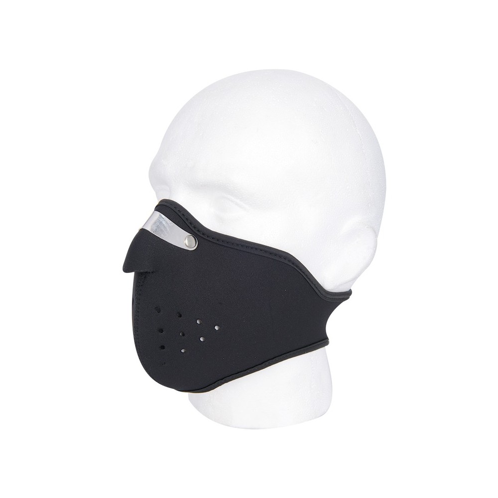 MASCHERA MORBIDA NERA  OXFORD