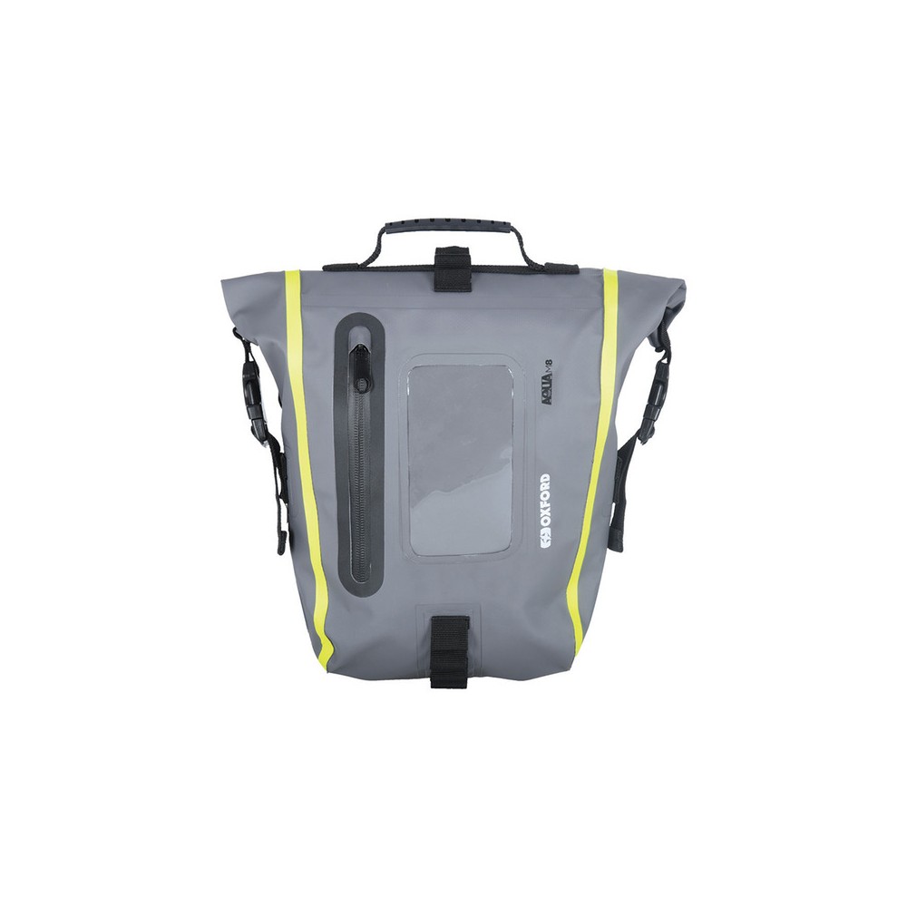 BORSA AQUA M8 TANK PACK BLACKGREY FLUO  OXFORD