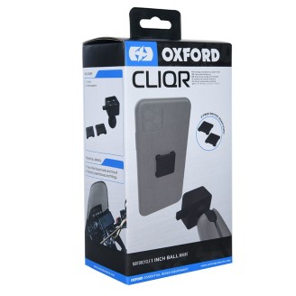 CLIQR SISTEMA DI MONTAGGIO A SFERA MANUBRIO 1 POLLICE  OXFORD