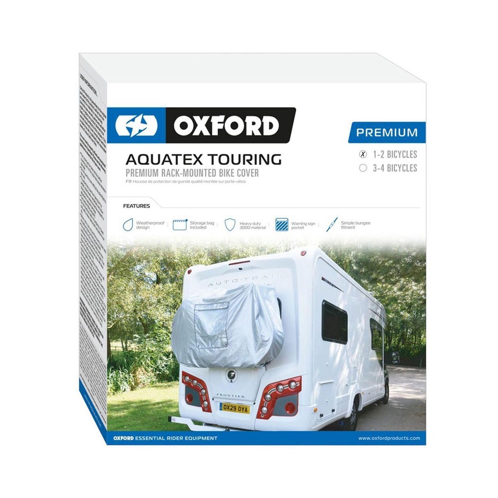 COPRIMOTO AQUATEX TOURING PREMIUM BIKE COVER FOR 1-2 BIKES  OXFORD