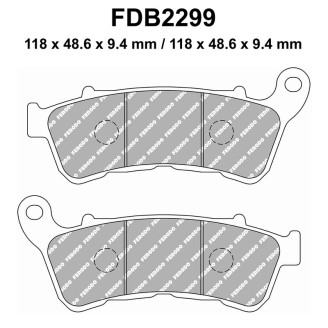 PASTIGLIE FERODO FDB2299P HARLEY DAVIDSON XL 883 L 14-17 Ant. FERODO