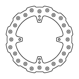 DISCO FRENO HONDA CRF 450 R02-16 Honda CR 125/250 R 02-10 FERODO