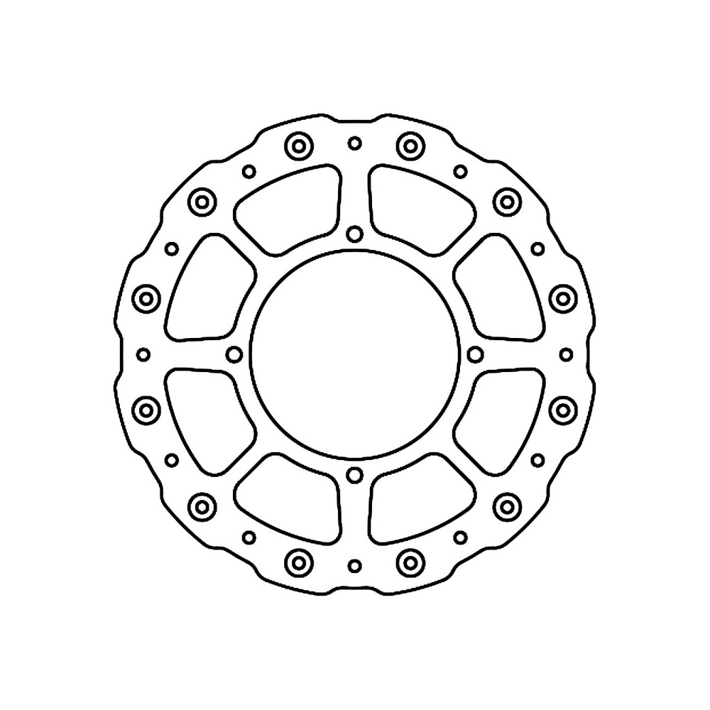 DISCO FRENO KTM SX 85 03-15 105 SX 07-08 FERODO