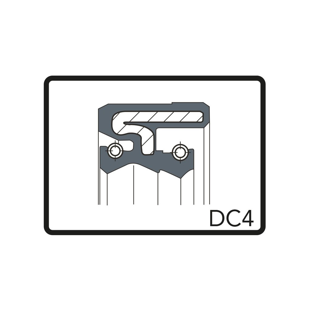 KIT PARAOLI 40x52x10 DC4 Gas Gas TX RANDONNE 125 125 14- ARIETE