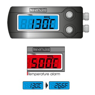 INDICATORE TEMPERATURA MOTORE100-1200 GRADI  KOSO