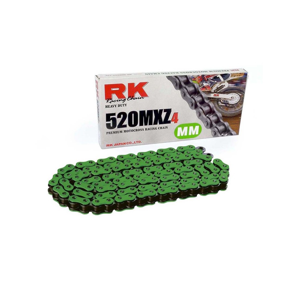 CATENA RK 520 MXZ4 120 MAGLIECL VERDE  RK