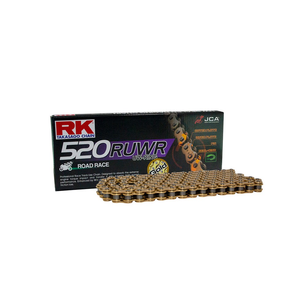 CATENA RK 520 RUWR ORO 114MAGLIE  RK