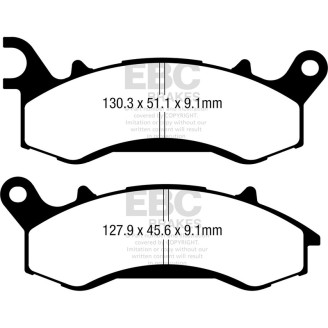 PASTIGLIE TT LEXMOTO,SINNIS ANTERIORE Sinnis Hoodium 125 17-20 EBC