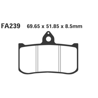 PASTIGLIE HONDA RS 125/250 ANT Honda RS 125/250 93-03 EBC