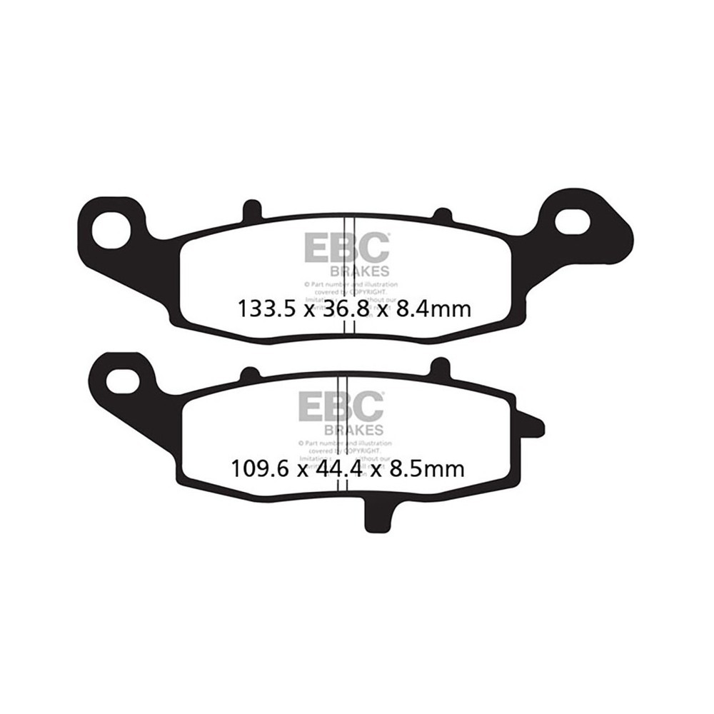 PASTIGLIE V SUZUKI SV 650 ANTERIORE SX Suzuki SV 650 EBC