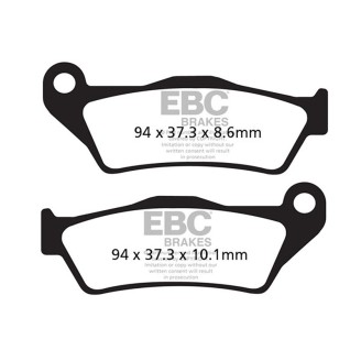 PASTIGLIE V BMW 1150/850 POST HP2 EBC