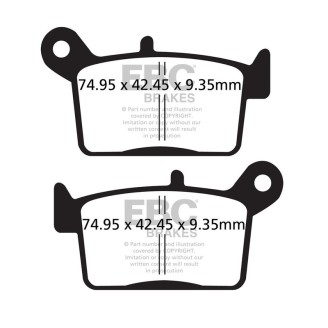 PASTIGLIE R FA697R SWM RS/SM 125 R 18-20 EBC