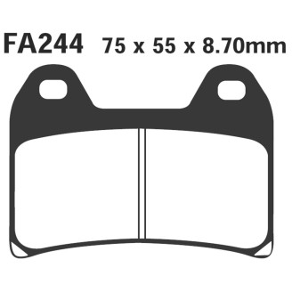 PASTIGLIE GPFAX DUCATI - APRILIA ANTERIORE Aprilia RSV 1000 98-00 EBC