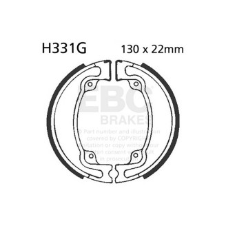 GANASCE HONDA CR 125/250 RD 82-85 SCANALATE  EBC