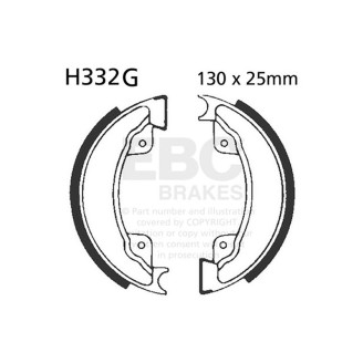 GANASCE HONDA XL 400/500 82-SCANALATE Honda XL 400/500 82- EBC