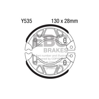 GANASCE YAMAHA YBR 125/250 Yamaha YBR 125/150 07- EBC