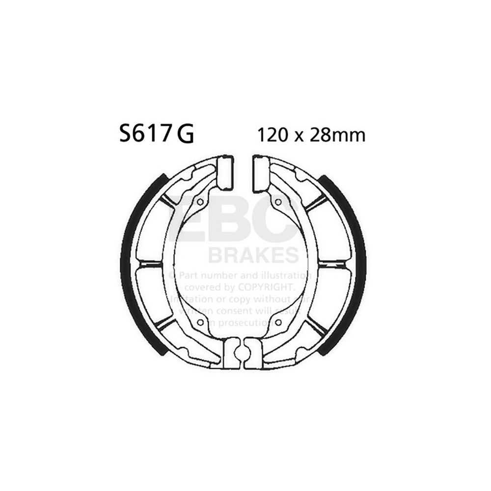 GANASCE SUZUKI RM 100/125 79-81 SCANALATE  EBC