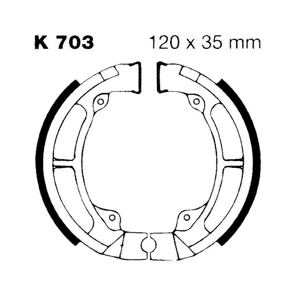 GANASCE KAWA KL250  EBC