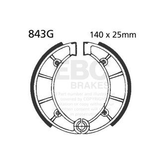 GANASCE FANTIC, GILERA Fantic Strada 50 73-82 EBC