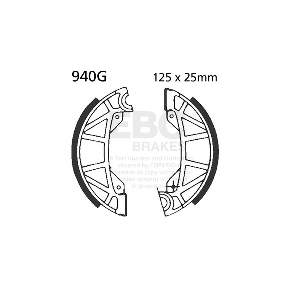 GANASCE ACCOSSATO CROSS/ENDURO80/120 84- SCANALATE Accossato CE 80/...