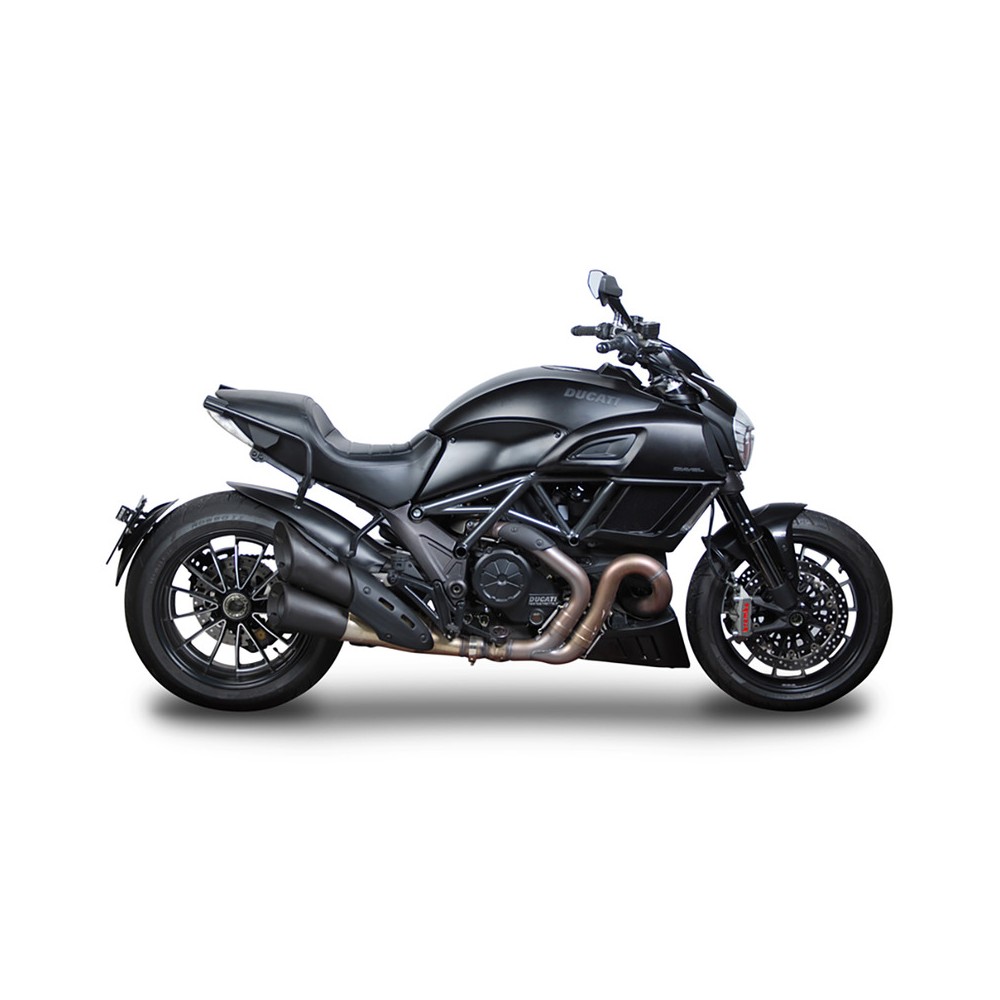 ATTACCO BORSE LATERALI RIGIDE DUCATI DIAVEL 1200 12-18 Ducati Diave...