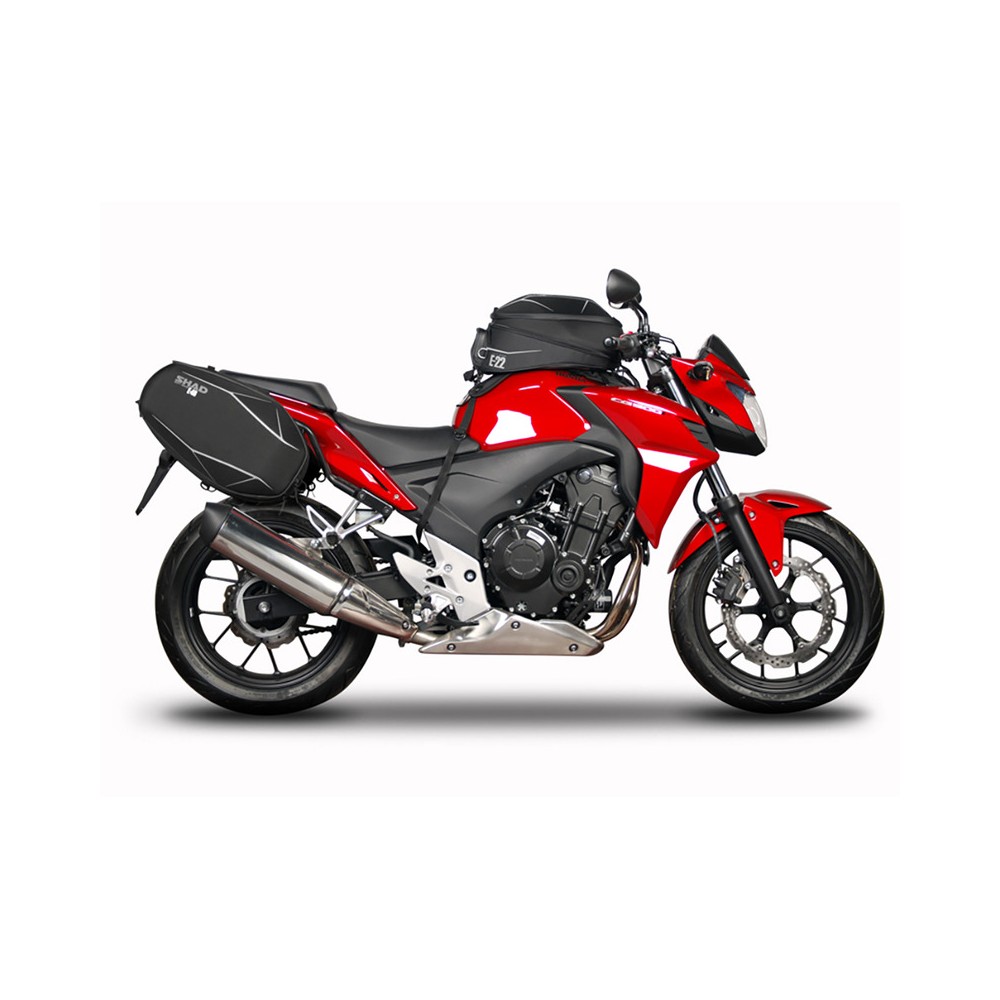 ATTACCO BORSE LATERALI MORBIDE HONDA CB 500 F/X 13-15 CBR 500 R 14-...