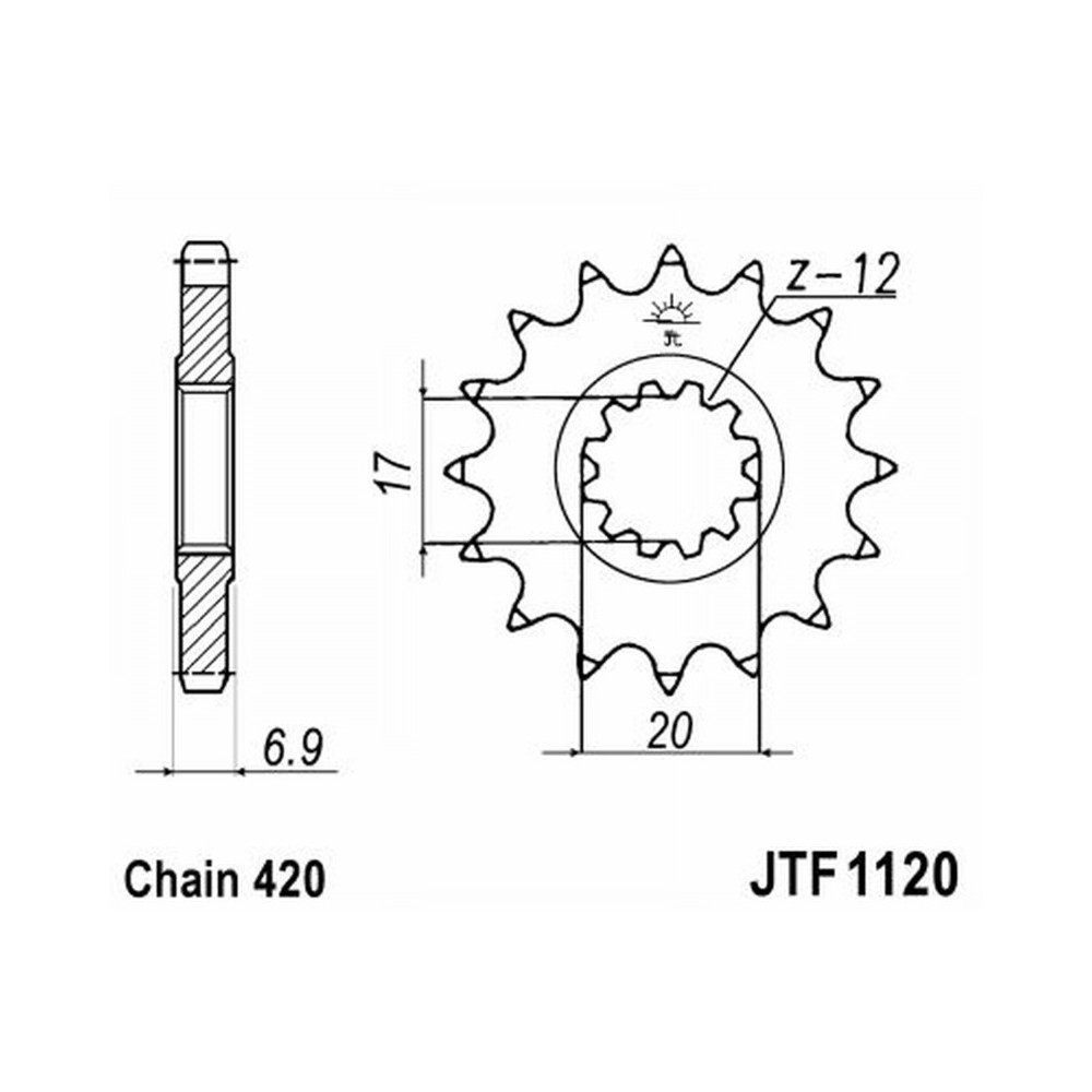 PIGNONE JT 1120 z11  JT