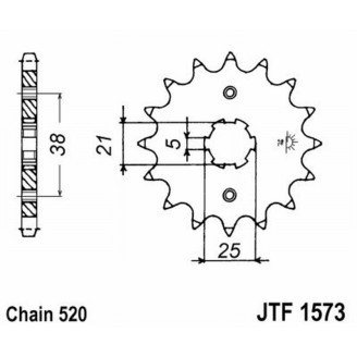 PIGNONE JT 1573 z14  JT