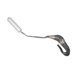 Sistema de escape soldado a mano Evok Iron Pipe con silenciador Shorty de acero inoxidable y aluminio para HM Cre BajaSix Compet Silenciadores y silenciadores Evok