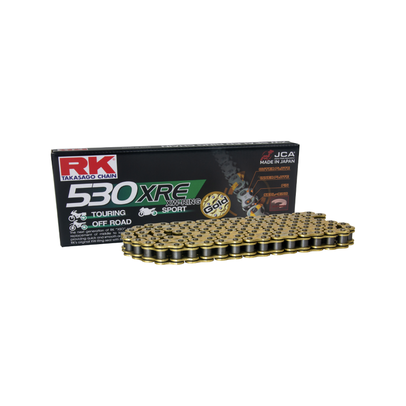 CADENA RK 530XRE-114 CLF ORO Cadenas de transmisión RK