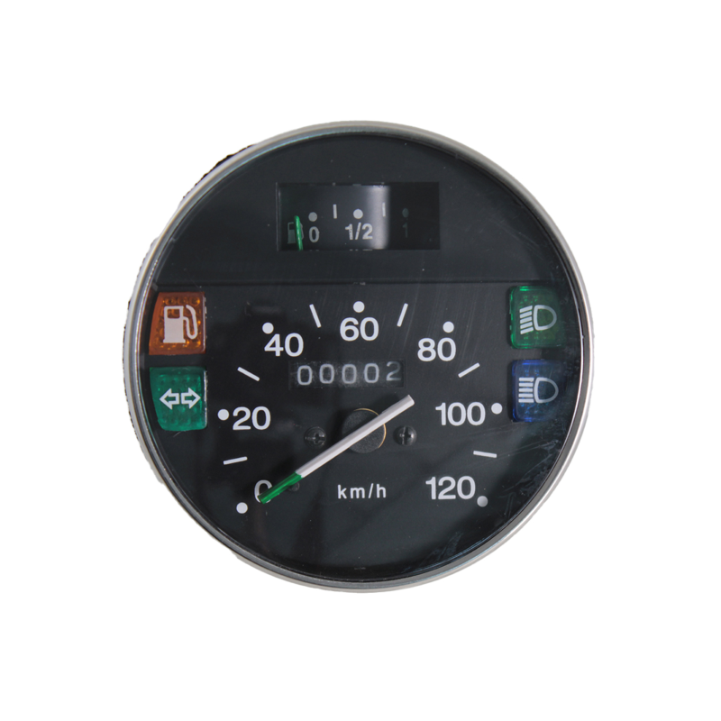 RMS Classic Speedometer Piaggio Vespa Px 125-150-200cc 120 kmh 227765 Odometer Rms Classic