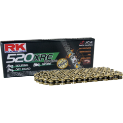 Rk Chain 520XRE-112 Clf Gold Sprockets RK