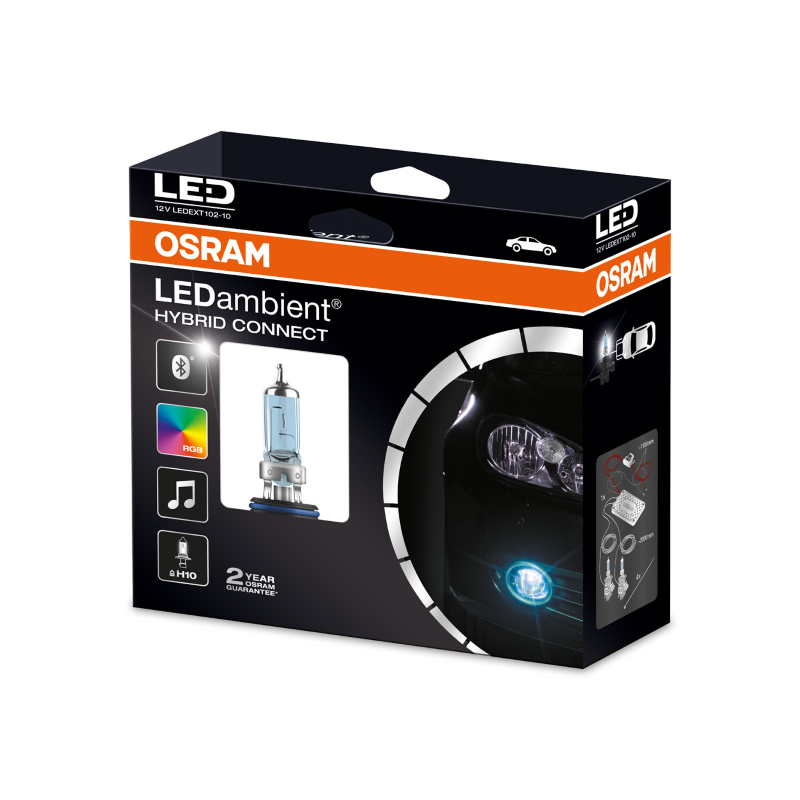 Osram Led Ambient Tuning Light LEDEXT102-10 H10 Illuminated Strips OSRAM