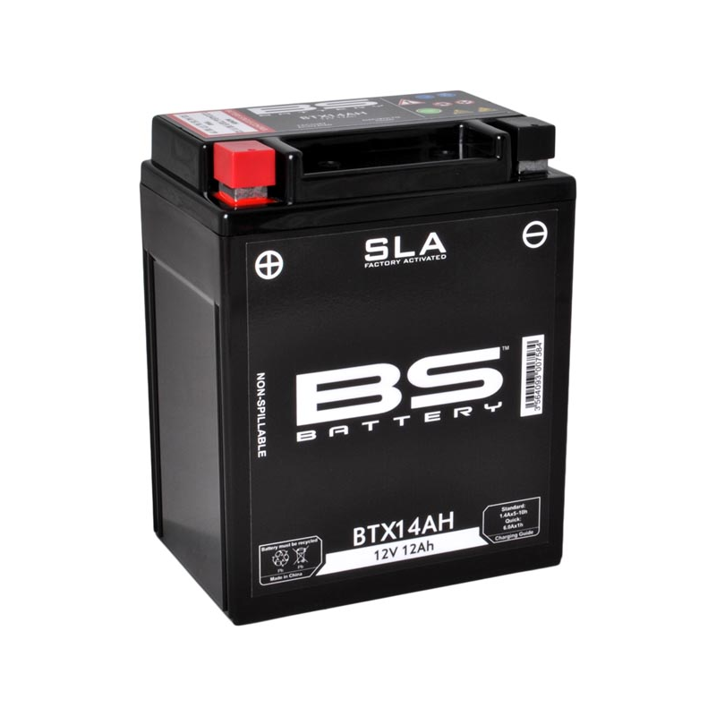 Batería BS sla BTX14AH Baterías precargadas BS-Battery