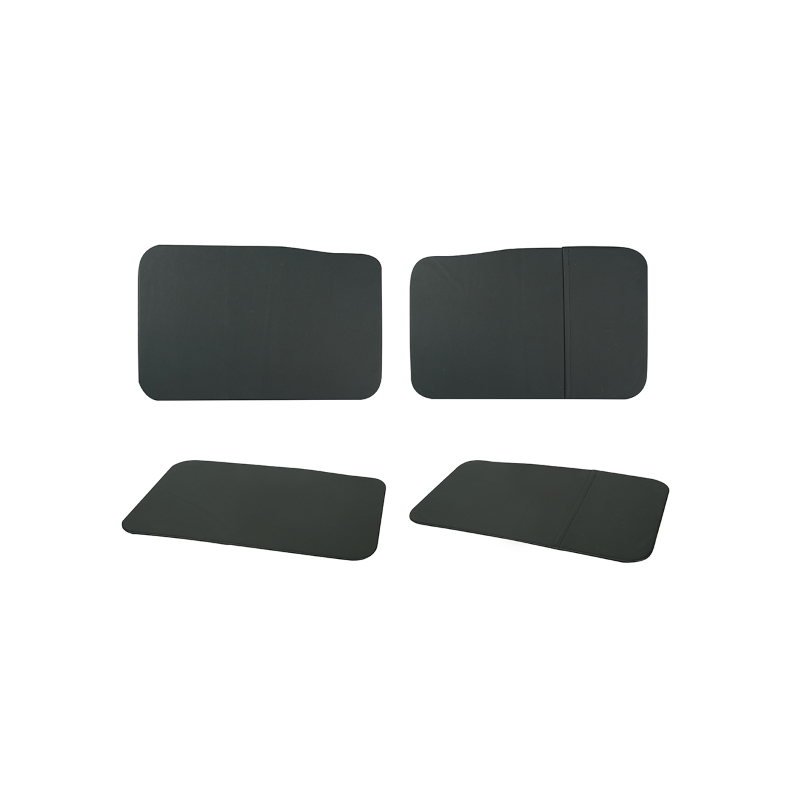 RMS Pair of panels Piaggio Ape Mp 601 black Saddles and upholstery RMS