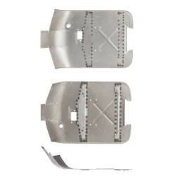 Tablero de piso RMS Piaggio Vespa VlxVnxVsx 19791983 Chapa de metal RMS