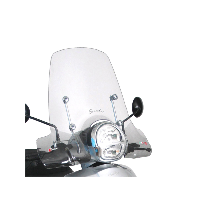 Parabrezza Faco Aprilia Scarabeo Light 250-400-500cc Ie E3 22918 Windschutzscheiben und Verkleidungen Faco