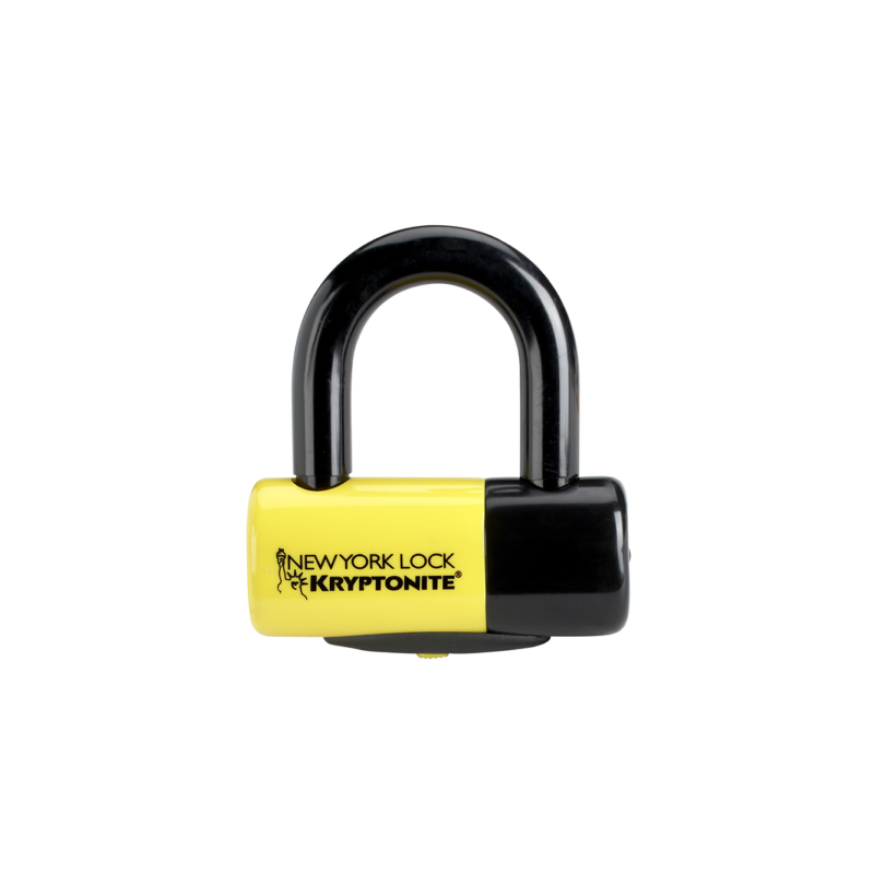 Disc Lock New York Liberty - Black Yellow Locks and Chains Kryptonite