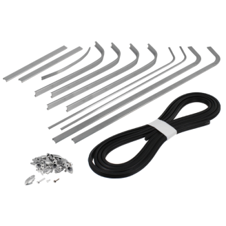 Kit patins RMS Classic Floor Piaggio Vespa 150cc VL3 Bandes de pied de lit Rms Classic