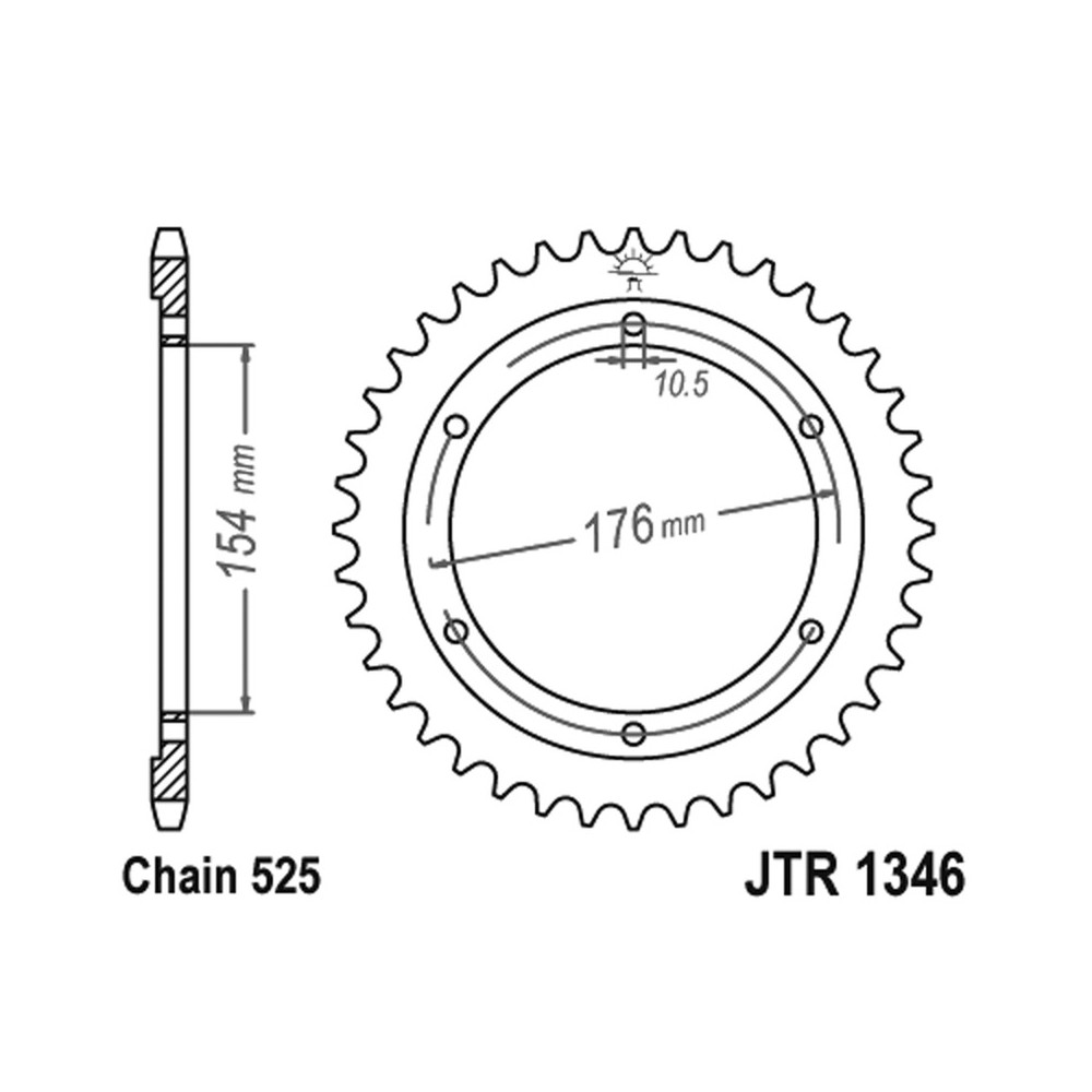 CORONA JT 1346 z43 Honda VFR800F 14-17 JT