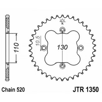 CORONA JT 1350 z38 Honda Quad TRX 250R JT