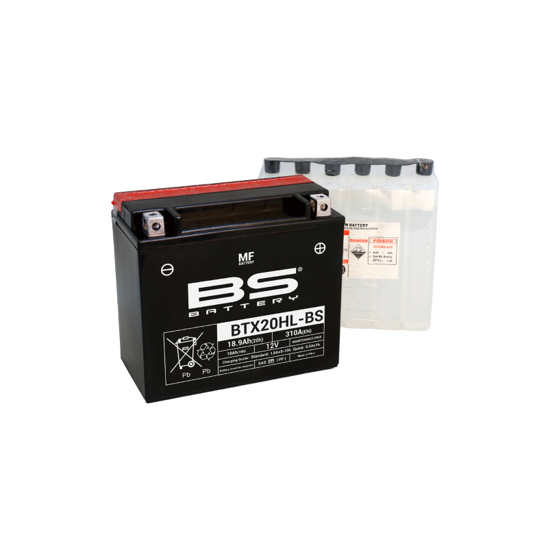 Batterie BS MF BTX20HL-BS Batteries au plomb-acide BS-Battery