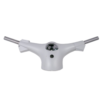 Corpo manubrio 4 marce RMS Classic Piaggio Vespa 125 ET3 - Con tubo comando cambio e acceleratore Coprimanubri Rms Classic